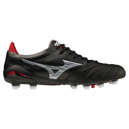 Mizuno Morelia Neo IV Japan Soccer Cleats - Black/White (P1GA2330 01) | 2E Wide