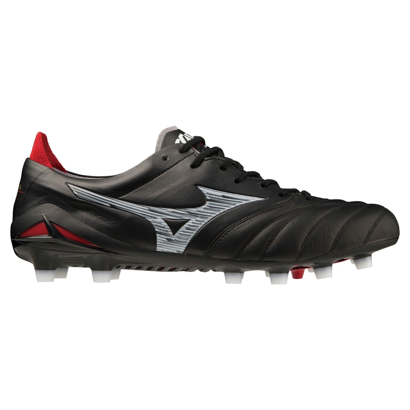 Mizuno Morelia Neo IV Japan Soccer Cleats - Black/White (P1GA2330 01) | 2E Wide