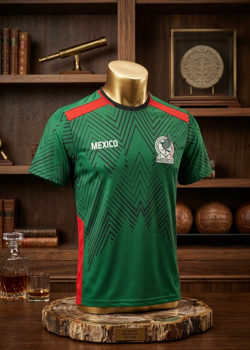 UNISEX MEXICO TEAM WORLD SOCCER JERSEYS TOP