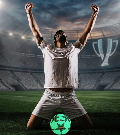 Premium Glow-in-the-Dark Soccer Ball for Night Training | Durable Indoor & Outdoor Design