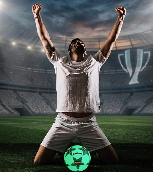 Premium Glow-in-the-Dark Soccer Ball for Night Training | Durable Indoor & Outdoor Design