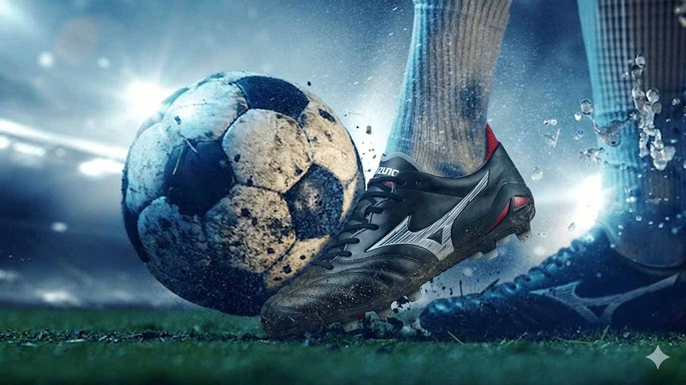 Mizuno Morelia Neo IV Japan Soccer Cleats - Black/White (P1GA2330 01) | 2E Wide