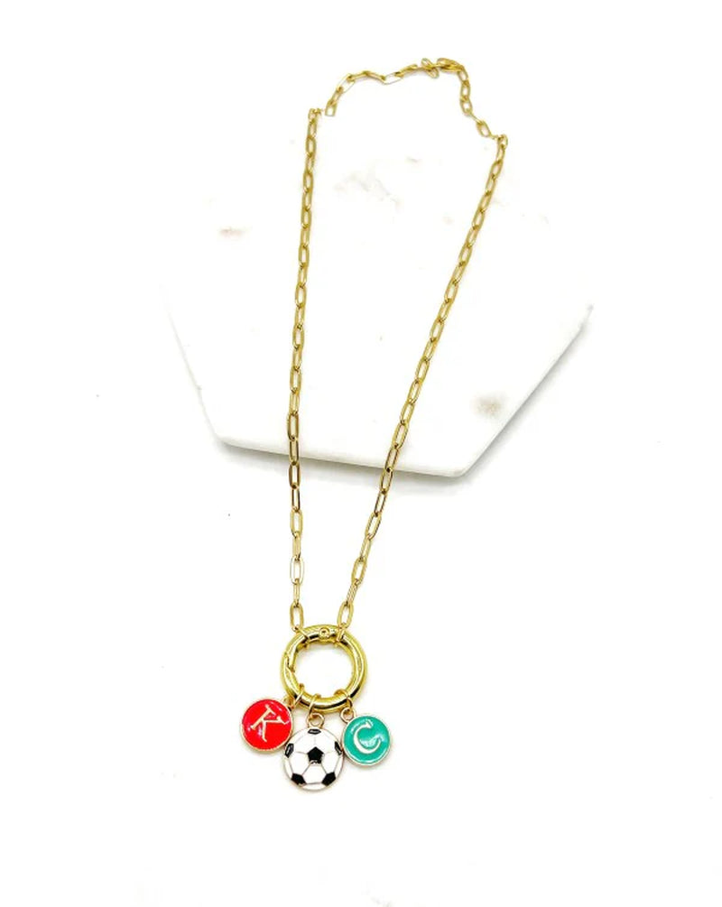 KC Current Soccer Enamel Pendant – Fan Accessory
