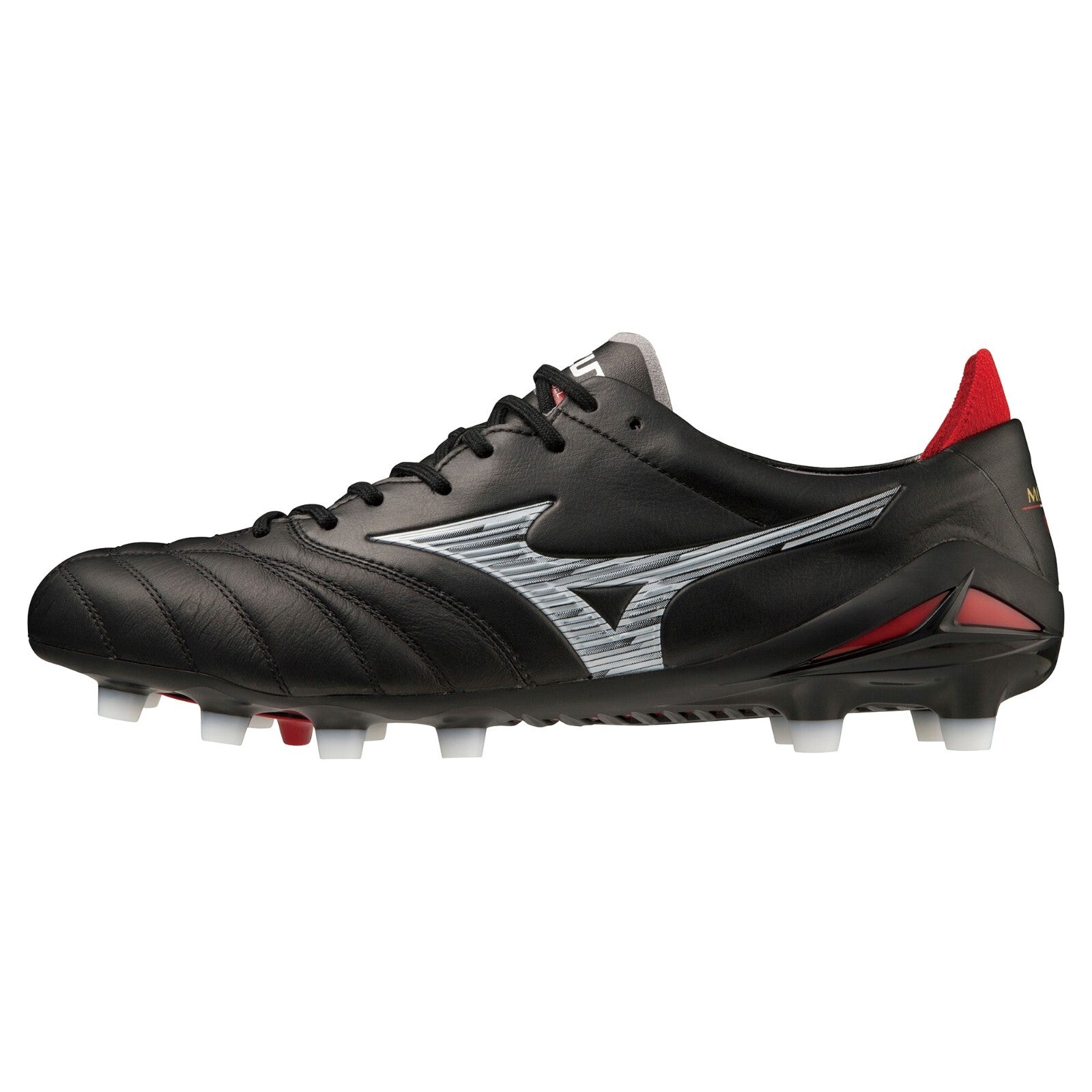 Mizuno Morelia Neo IV Japan Soccer Cleats - Black/White (P1GA2330 01) | 2E Wide
