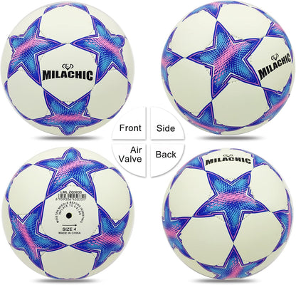 Premium Glow-in-the-Dark Soccer Ball for Night Training | Durable Indoor & Outdoor Design